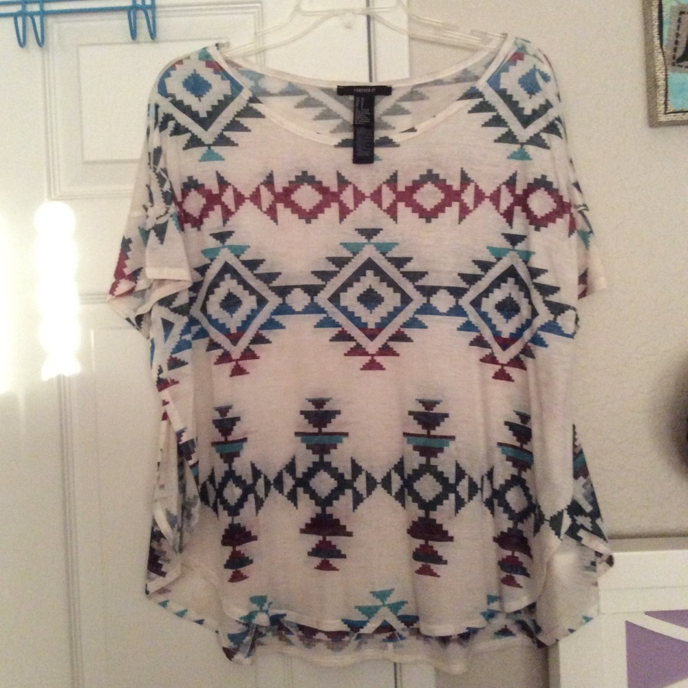 Forever21 Printed Shirt